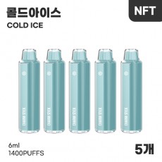 [5개 1세트] 참스틱 콜드아이스 5개 6ml, 0.99%