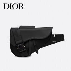 디올(DIOR) SADDLE 백 - 블랙 그레인 송아지 가죽